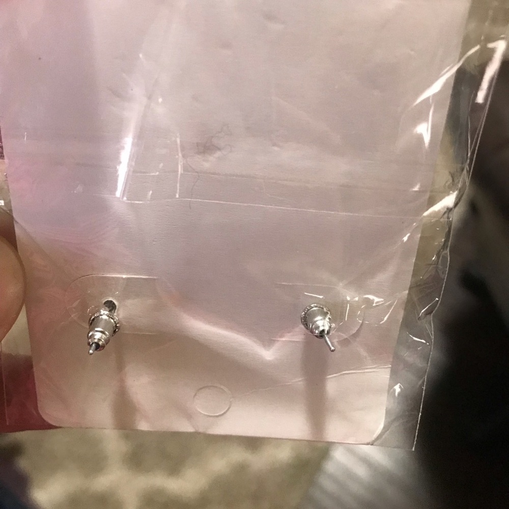 NWT Geometric Drop Earrings - Picture 4 of 5